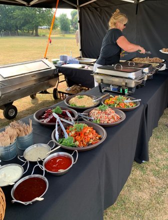 Hog Roast Machine. This shows our machine being used at an event